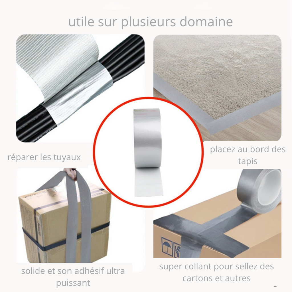 Le Ruban Magique Waterproof – Répare tout, même sous la pluie ! 🌧️💪